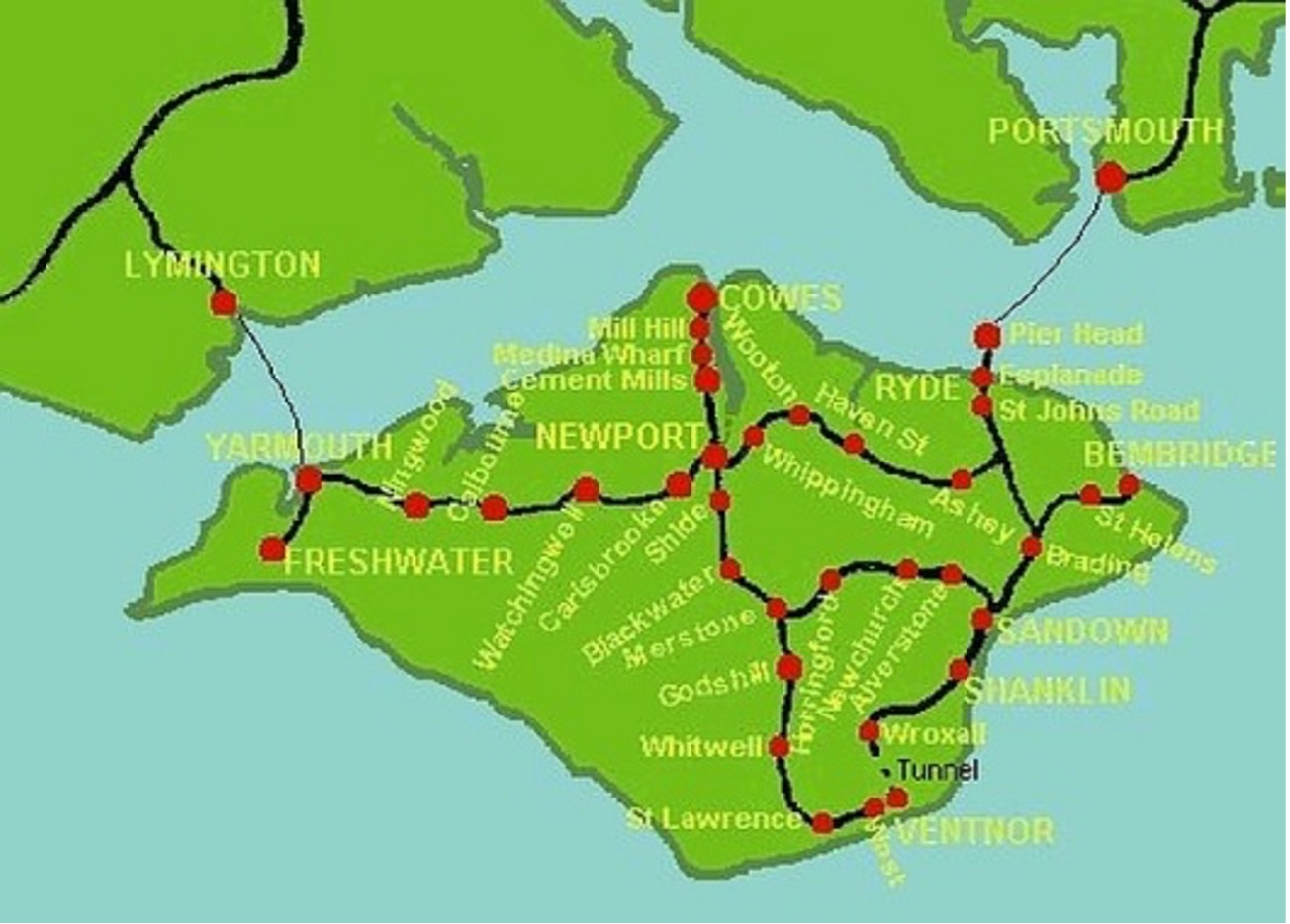 IoW Map